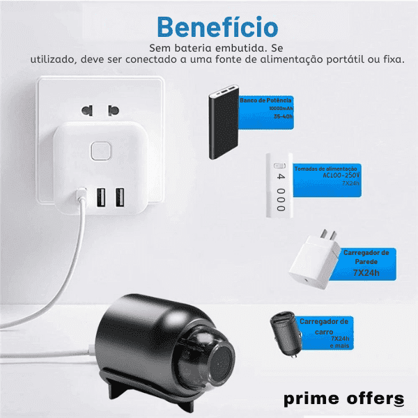 MINI CAMERA VIGILANTE X5 - PRIME