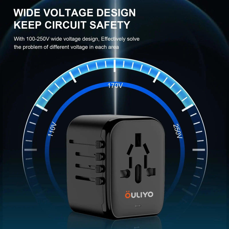 ADAPTADOR DE VIAGEM - PRIME
