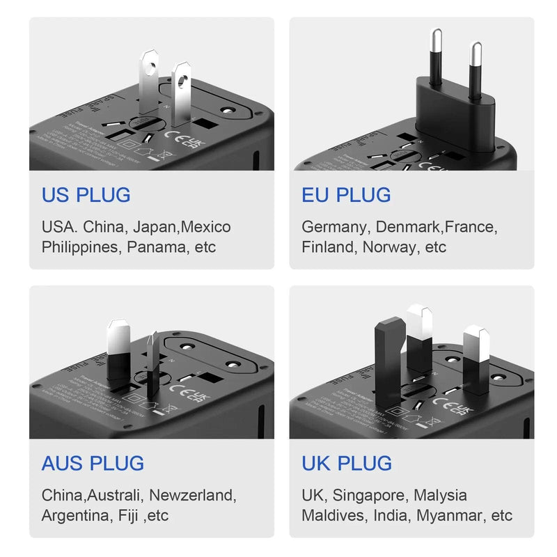 ADAPTADOR DE VIAGEM - PRIME